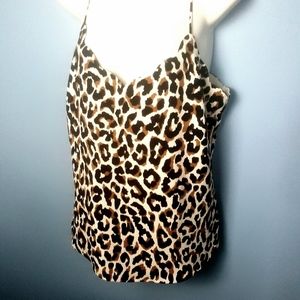 J crew leopard blouse nwt